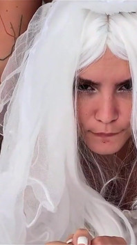 Runaway Bride Gets Fucked Doggystyle and Gets a Juicy Load of Cum in Her Mouth