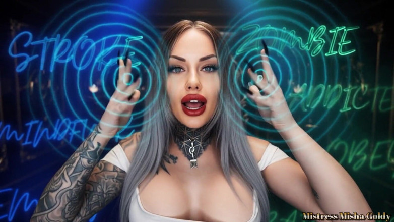 Goddess Misha Goldy: Moje bezmocná bezmozná zombie potěšení