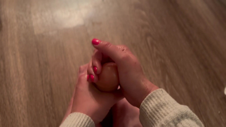Artemisia Love: Sexy Footjob with Dildo Fetish Session POV with Artemisia Love