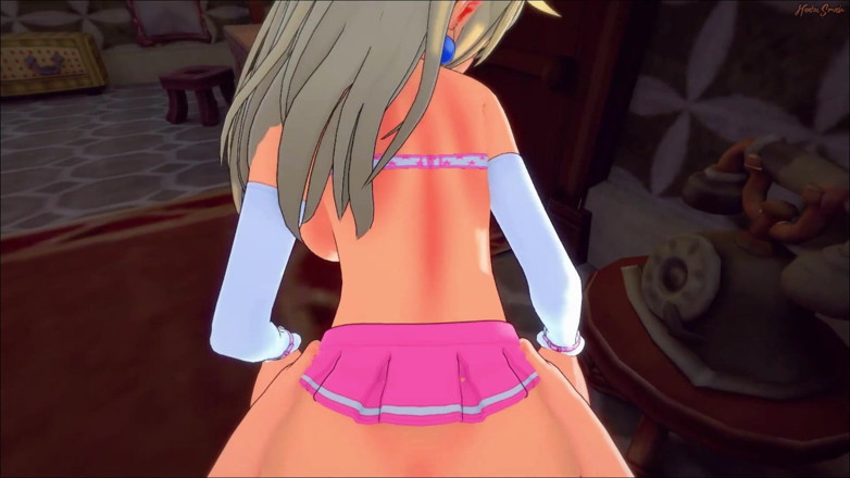 Hentai Smash: Princess peach gets POV fucked until you cum in her...