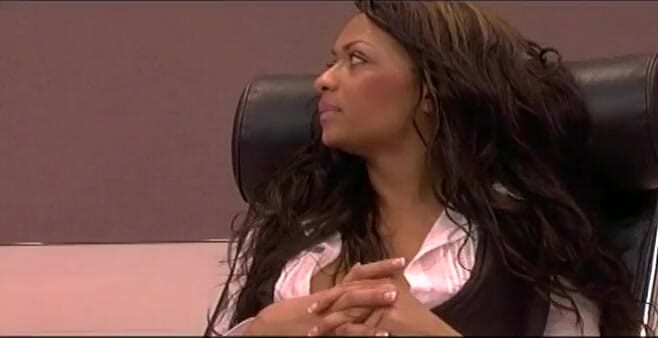 THAGSON: Anastasia Mayo and Dunia Montenegro making a lesbian scene (Falomanias 1 scene 02)