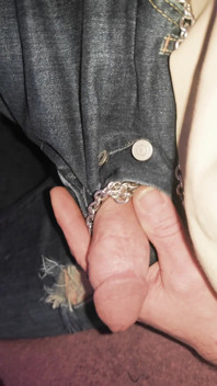 Schwanzwichsen in levis 501 jeans