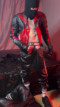 Scally Chav Guys Have Fun in Leather Sport Gear