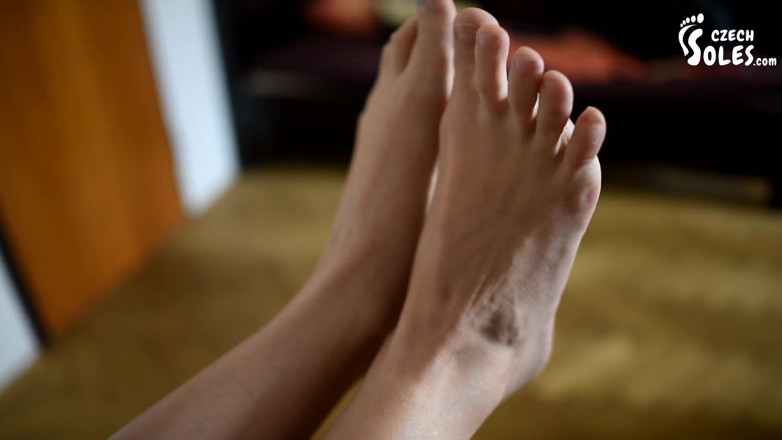 Czech Soles - foot fetish content: Sexy foot teasing with Sofia
