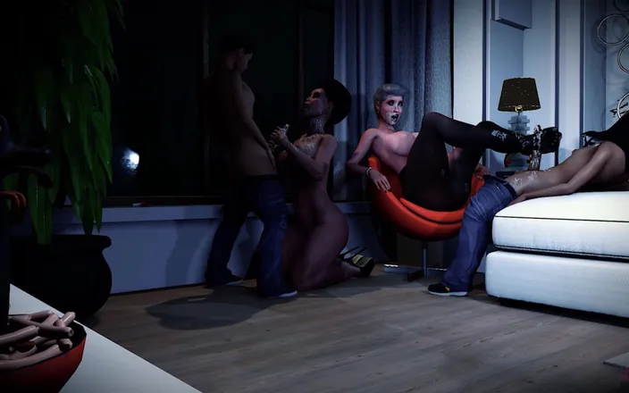 3DHentaiBeauties: Orgy Madness