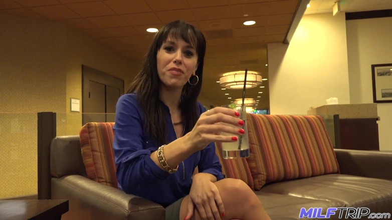MILF Trip: Horny milf businesswoman Alana Cruise fucks stranger at a hotel...