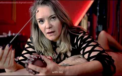 Empress Bella Sadic Loves to Penetrate All Her Slave Husband's Holes