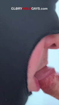 Curious Straight Twink Explodes at the Gloryhole - so Much Cum It’s Insane