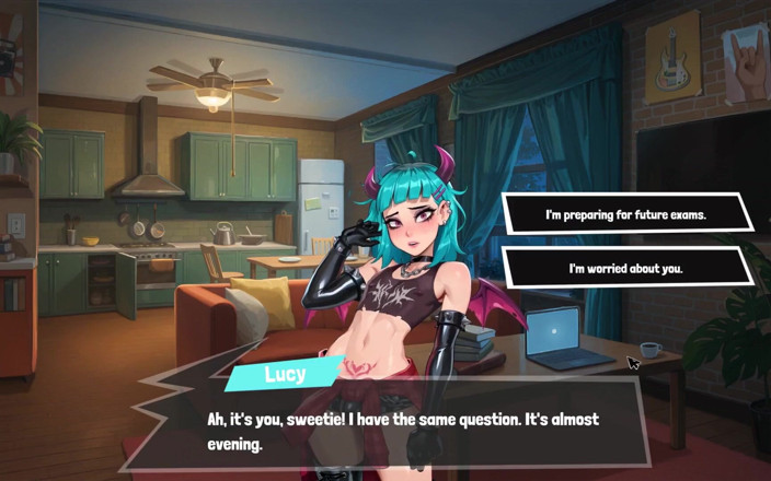 Cum in Futa: Femboy Futa House Game Hentai Futanari Ep.16 Crossdresser si na...