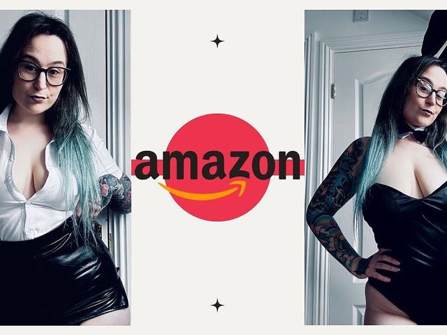 Amazon Costume Try on (ElizabethsLingerie)