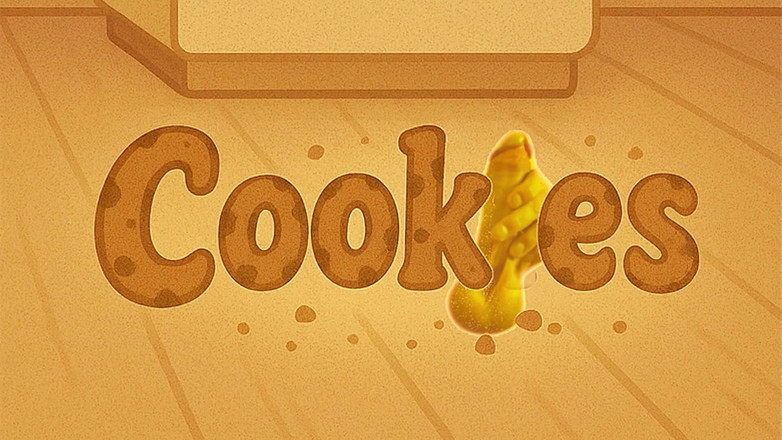 Cookies: 見てください、私はなんてふしだらな女なのでしょう、私は最後の雑巾のように指で自分自身を犯します