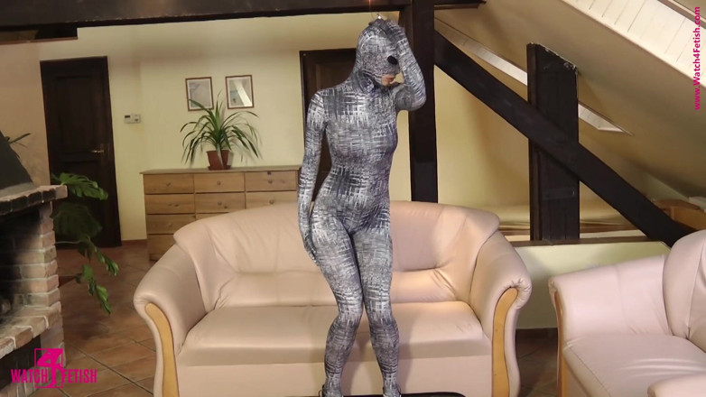 ZentaiDolls: Velká prsa zabalená v sexy těsném spandexu