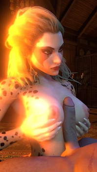 espagnole avec Cheetara dans une parodie en POV de Thundercats