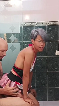 My Stepsister Caught Me Wearing Only a Towel and Lost Control. What a Taboo Story!