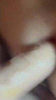 Fucked by an 8 Dildo