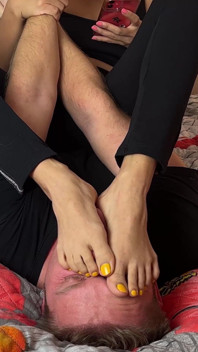 Stinky Feet Domination of Foot Slave