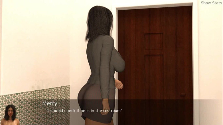 Dirty GamesXxX: 프로젝트 핫한 마누라: 화장실에서 자위하는 남자를 잡은 섹시한 밀프 - 22화
