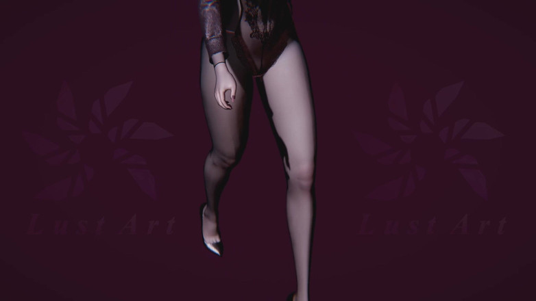 Lust art 3D: Freche rachel Catwalk