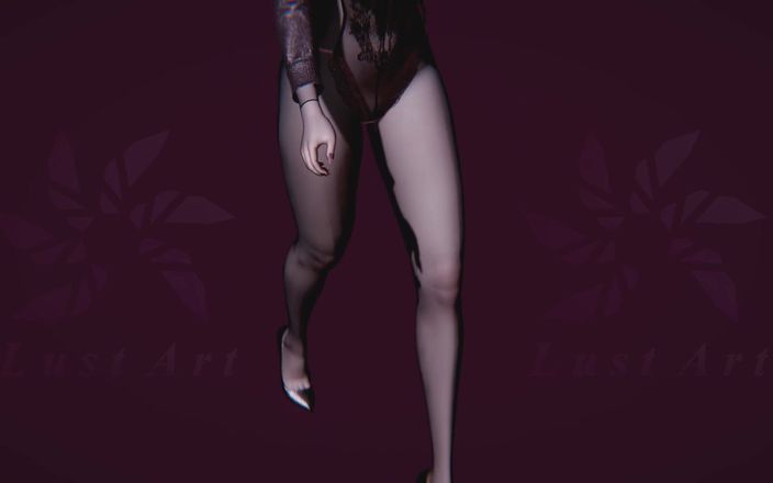 Lust art 3D: Rachel Catwalk
