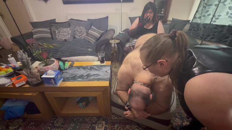 Aaexperinces trans: Parte 1: - Domina Satana, Booboo y Stephanie-Nicole - fumar fetiche, juego sensual...