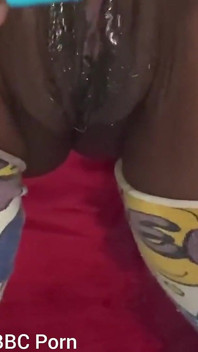 Stimulating My Big Clit Slapping My Pussy Intense Moaning Squirting Orgasms