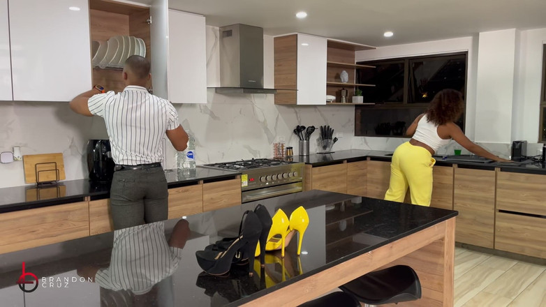 Brandon Cruz: I Catch My Thick-ass Maid Jerking off and Give Her...