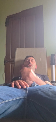 Straight Guy Jerks off in a Hammock