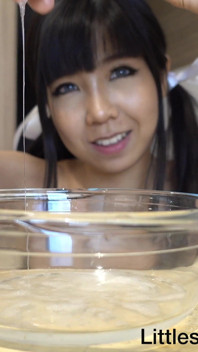 Jap College Girl Deepthroat, Super Sloppy Messy Spit Roast - 4K