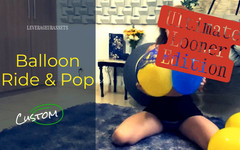 Leverageurassets: Looner Yellow & Blue Balónky kouří a pop