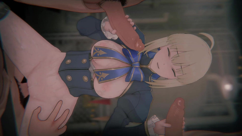 Tomu aisuman: [los/wielki zakon] - Saber Knight's Pride Shattered (związany Król Rycerzy &amp; POV Sandwich...