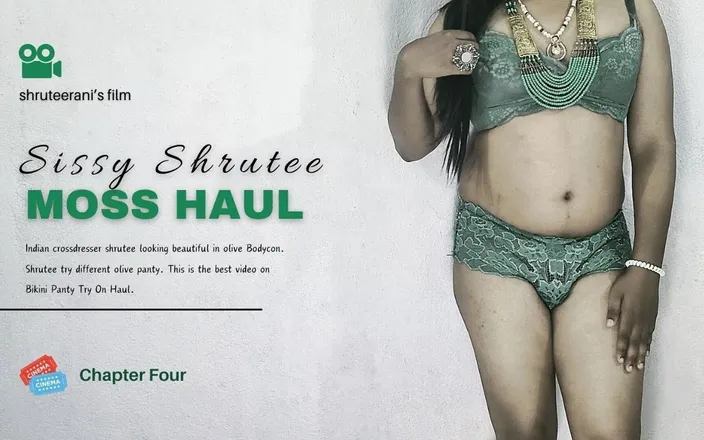 Shruteerani: Sissy Shrutee Chapter 4 - Solo Indian Trans in Lingerie