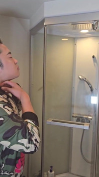 Erotic Massage with Japanese Beefcake - Shower Scene