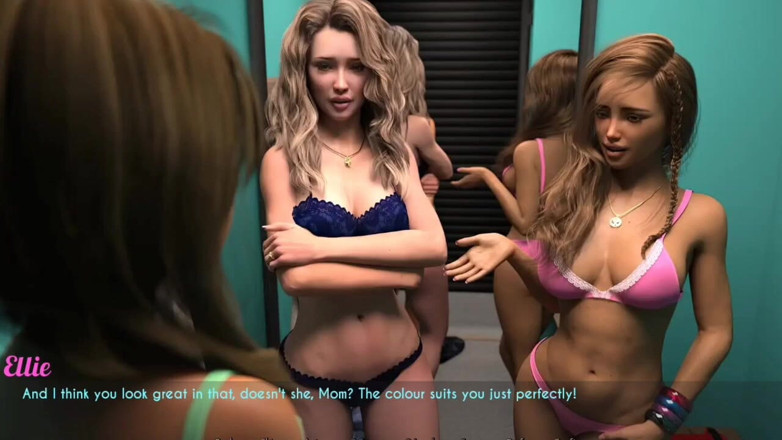 Johannes Gaming: AWAM 14_Buy clothes with the girl