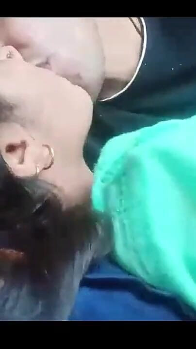 Kissing and Pressing Boobs of Girlfriend (Real desi indian sex)