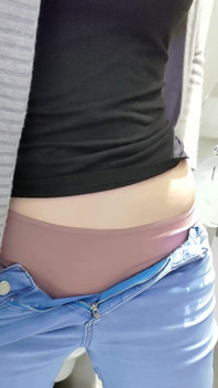 Banyoda vibratör giyiyorum