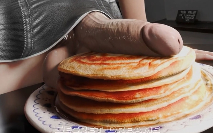 Hatano Oshidax: Secretdreamsfuta - puta gostosa pingando porra no café da manhã Futa...