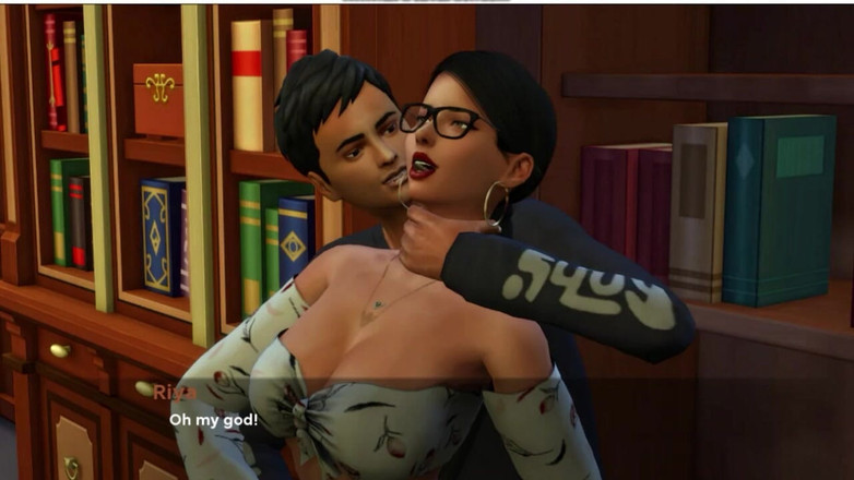MayaEroticStory: Encore!! Je baise Riya à la bibliothèque, vidéo de gameplay en 3D