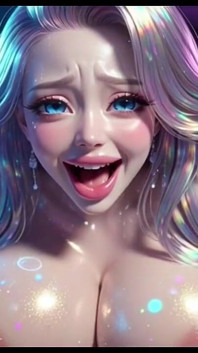 Fofa cyberpunk girls em quatro pernas, ai animation