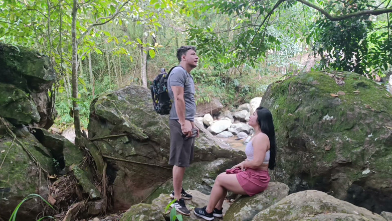 venusandzeus: Um dia nas montanhas com meu melhor amigo muito quente .....