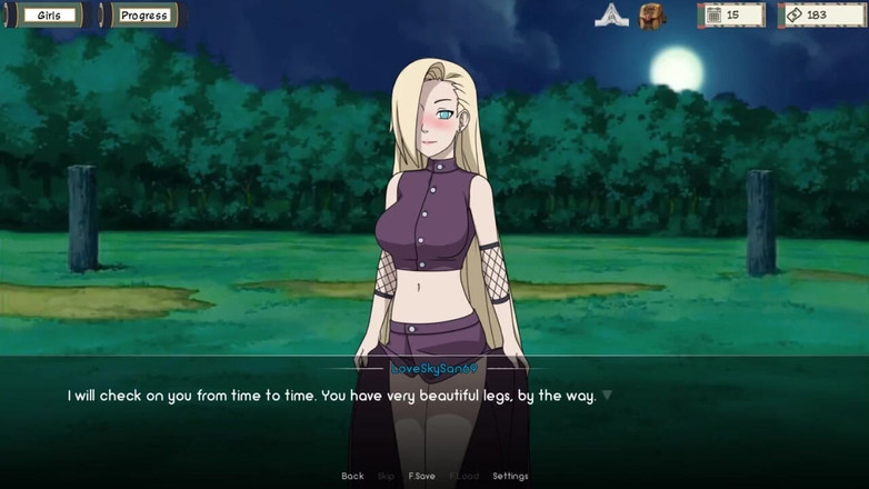 LoveSkySan69Real: NARUTO - くノ一トレーナー [v0.13] パート 4 イノの新しいトレーニング by Loveskysan69