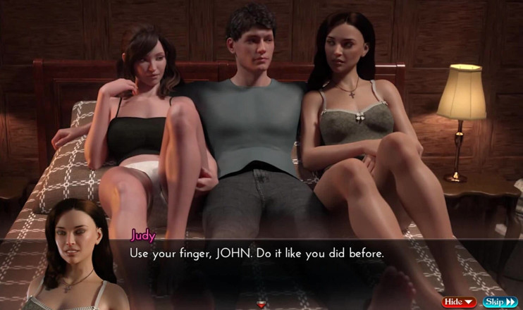 Dirty GamesXxX: Ordinul Genesis: sex în trei, futai cu degetul în pizdă, ep.72
