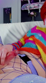 Poppr the Femboy Clown Camshow