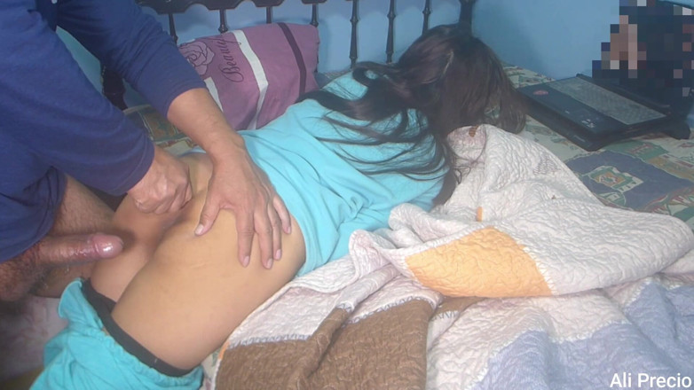 Ali Precio: 膣とお尻のためのラテンセックス、娼婦の妻のための美味しいアナルクリームパイ