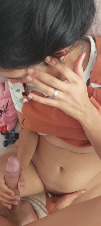 Vanessinha Gave Her Morning Blowjob to Start the Day in a Good Mood