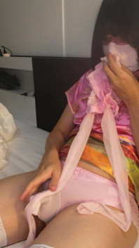 Sis-k - cewek cina dengan gaun pink ngusap tiga ukuran anal plug ep3: plugged dan fapping