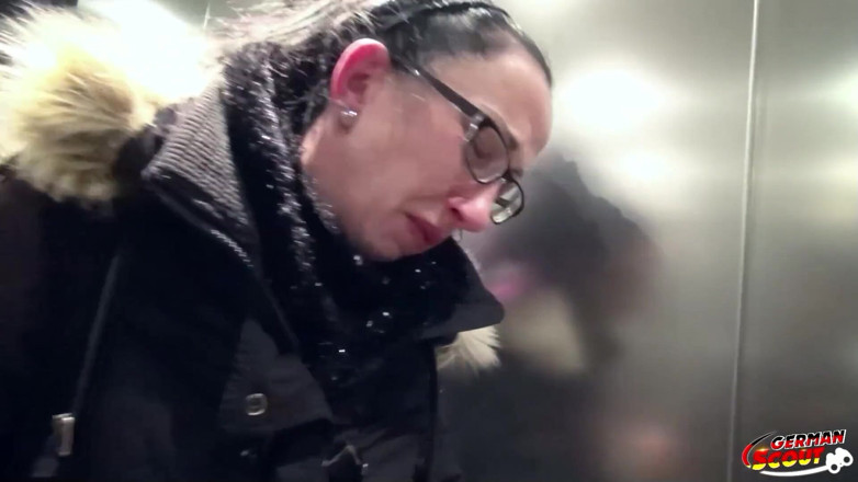 German Scout: German Scout - Skinny mature Stella pickup and fuck in hotel