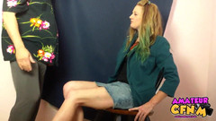 Amateur CFNM: Filmando su paquete