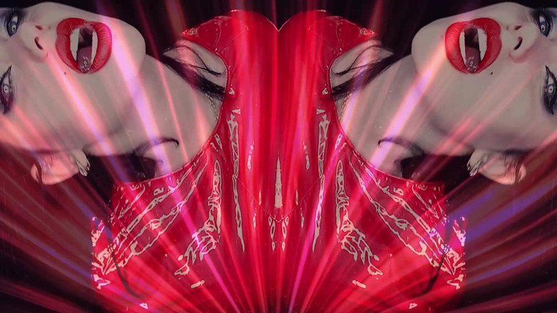 Goddess Misha Goldy: Mesmerizing ASMR! Red lipserizing with JOI!