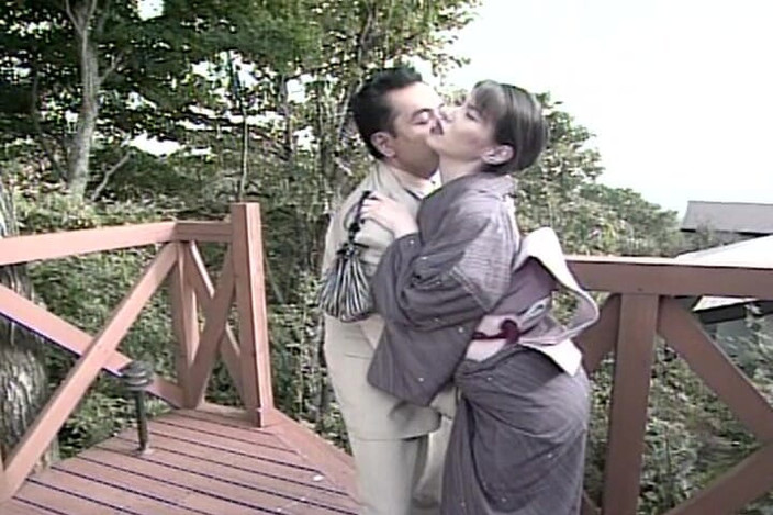 Asian Mature Climax: Sexy Asina Beauty tem um pau grande por trás