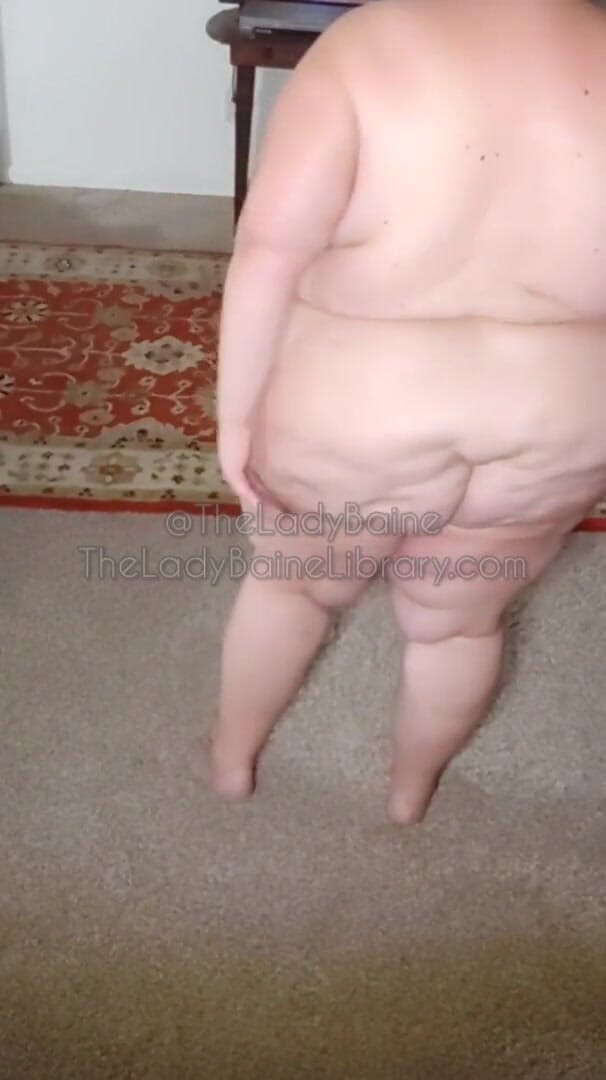 TheLadyBaine: Ssbbw naakte bezwete training #1